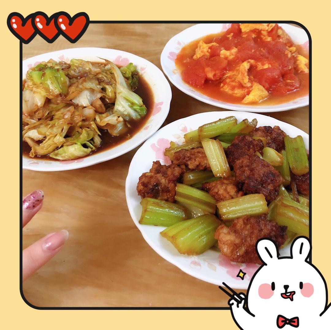 酱爆圆白菜（手撕版）