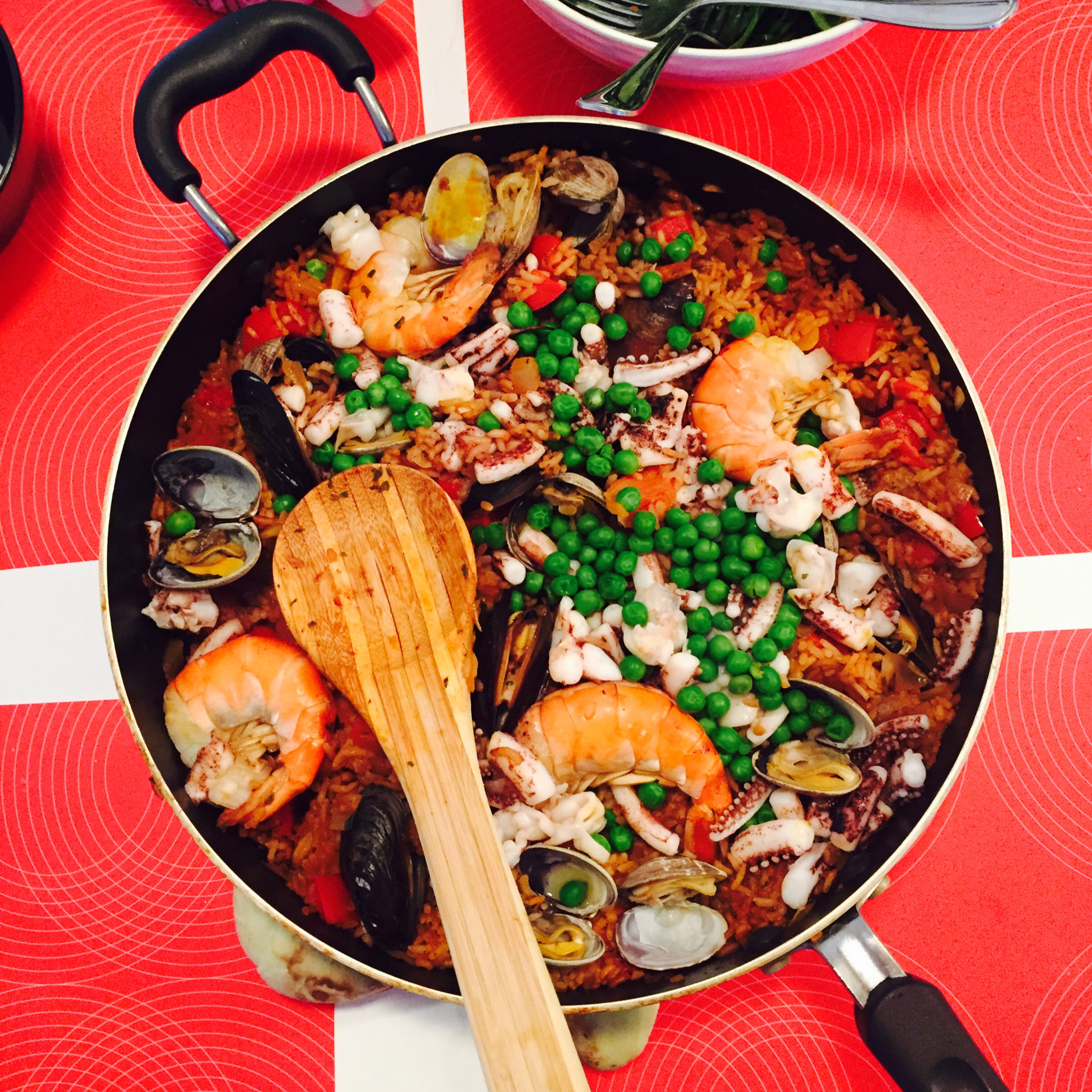 【曼食慢语】Seafood Paella 西班牙海鲜饭