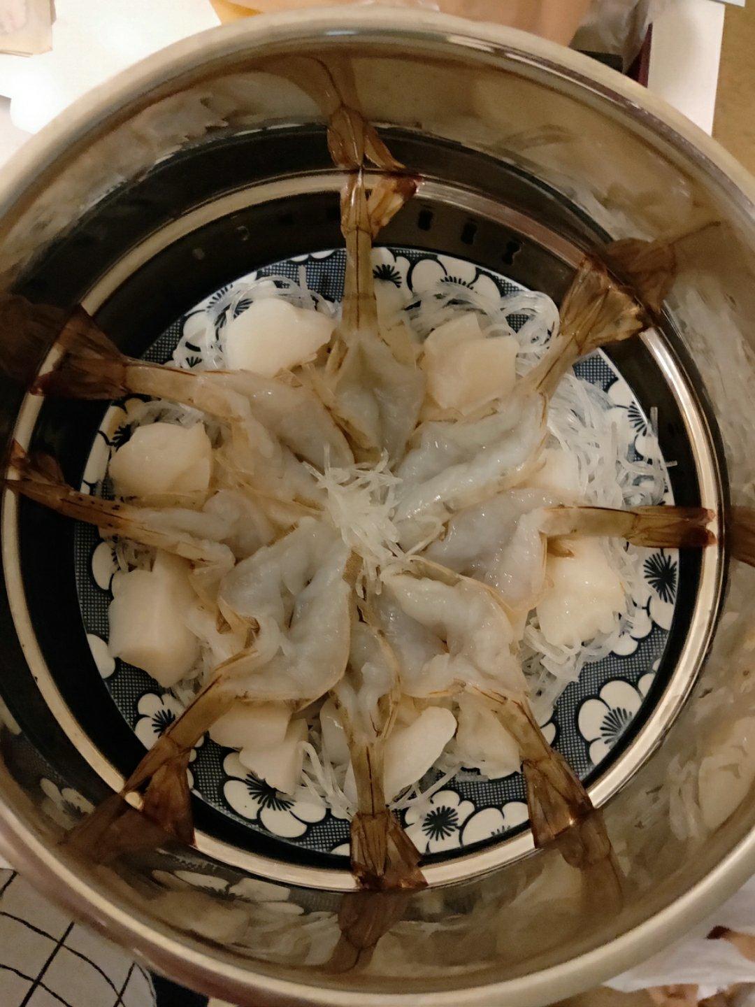 蒜蓉粉丝蒸虾