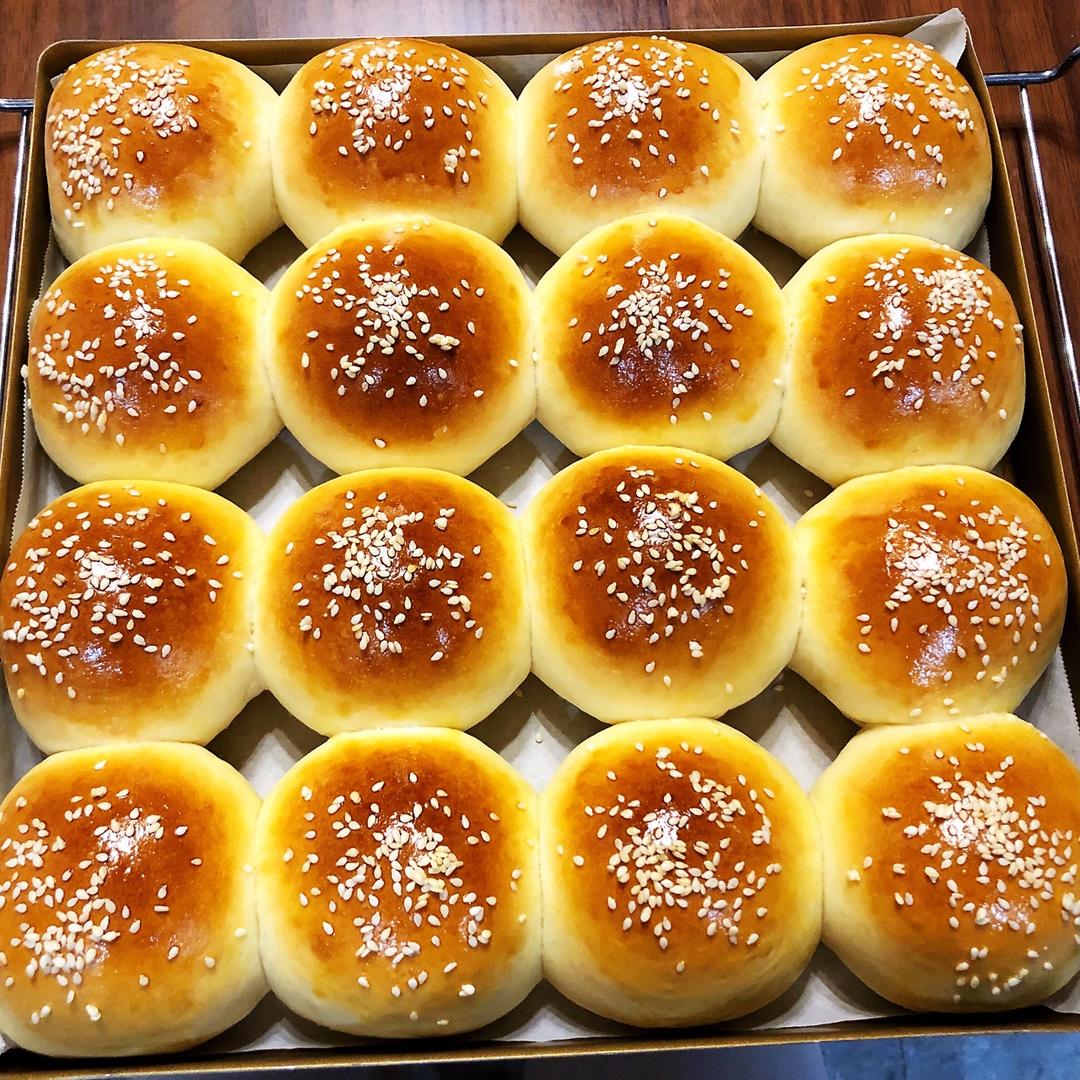 奶黄小餐包-一次发酵超好吃（附快手奶黄馅制作方法）