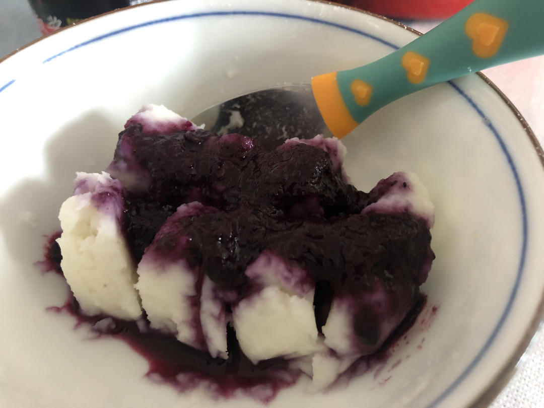 宝宝辅食食谱 自制蓝莓酱