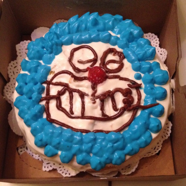 机器猫奶油蛋糕