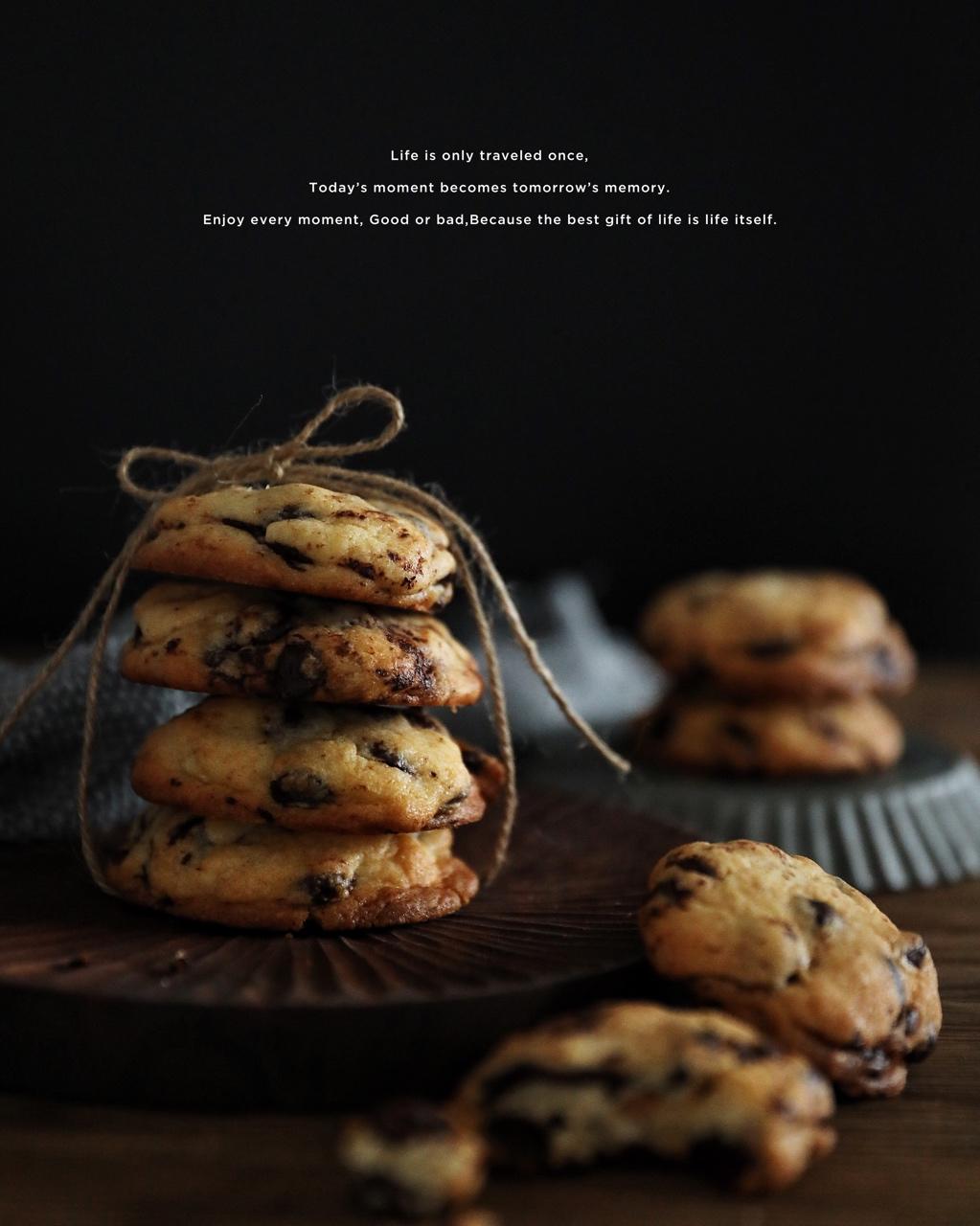 香草海盐巧克力大曲奇