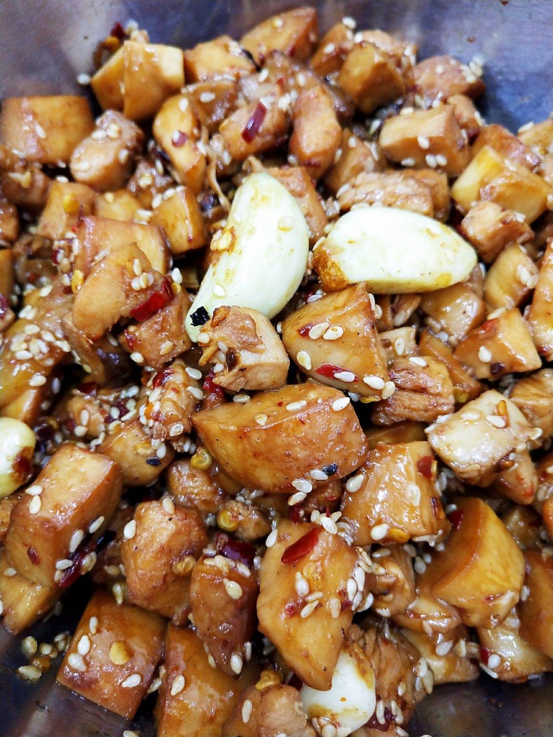 鸡胸还可以这样吃~麻辣香