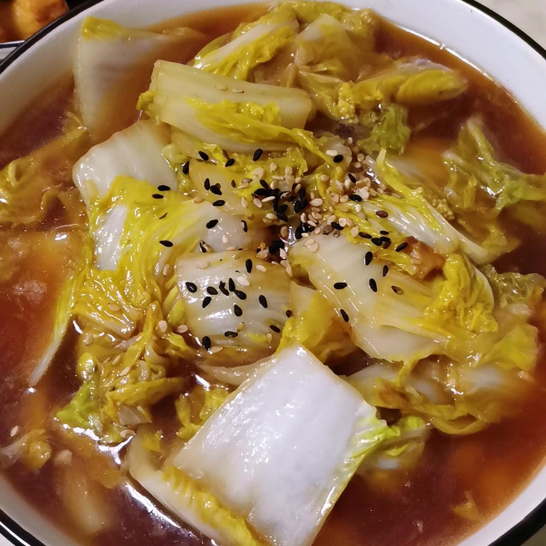 爆下饭的酸辣白菜（零难度）