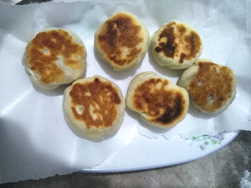 奶香蜜豆饼  无泡打粉  外皮酥脆   内里超暄软  附细节视频