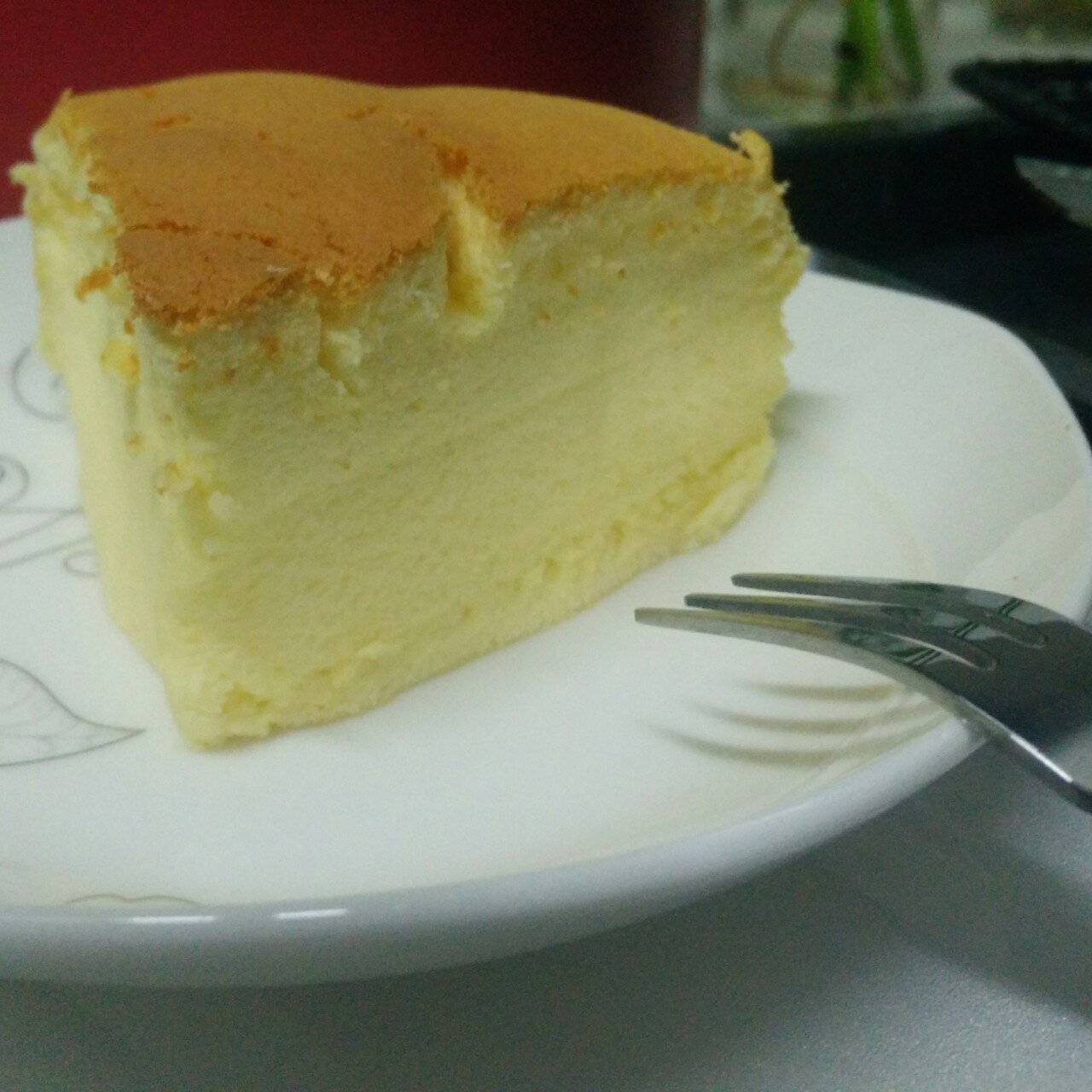 烫面轻乳酪蛋糕