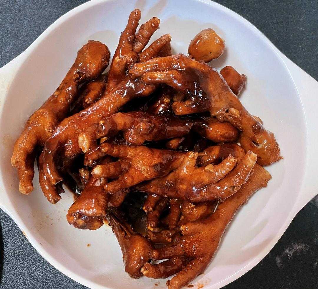 秘制红烧鸡爪