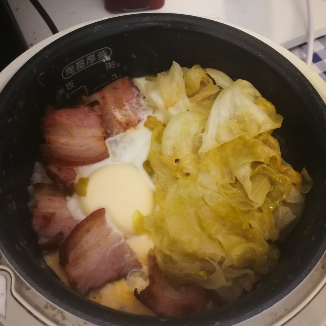 腊味煲仔饭（电饭煲版）