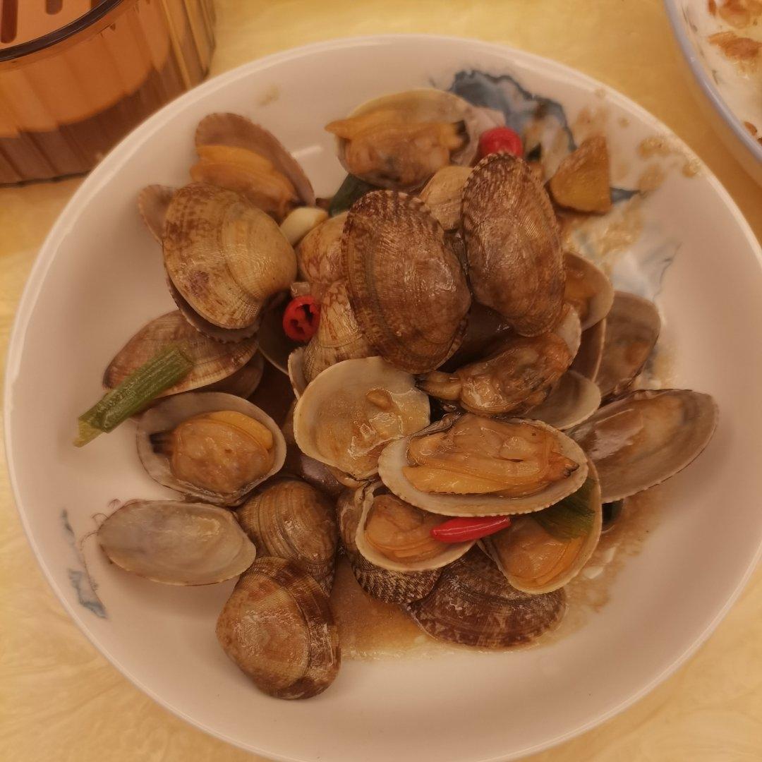 5分钟快手菜❗️秒杀路边摊爆炒花甲～好吃到爆