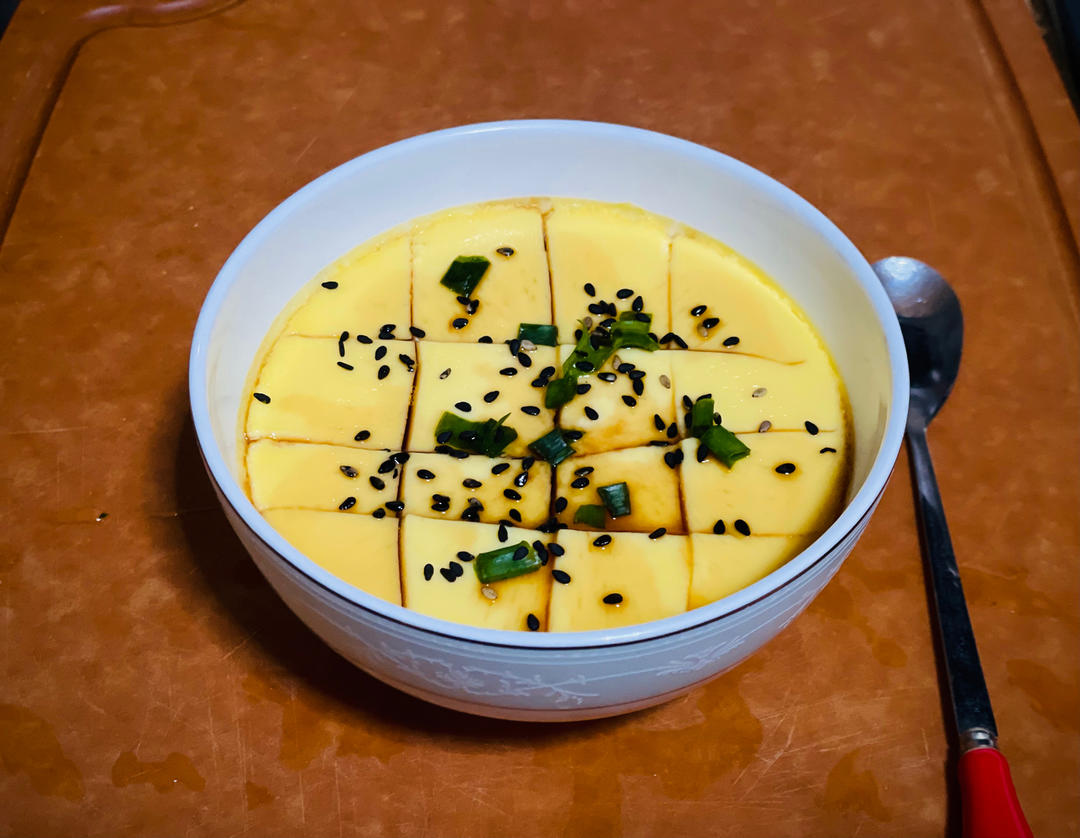 珀珀做的零失误版水蒸蛋