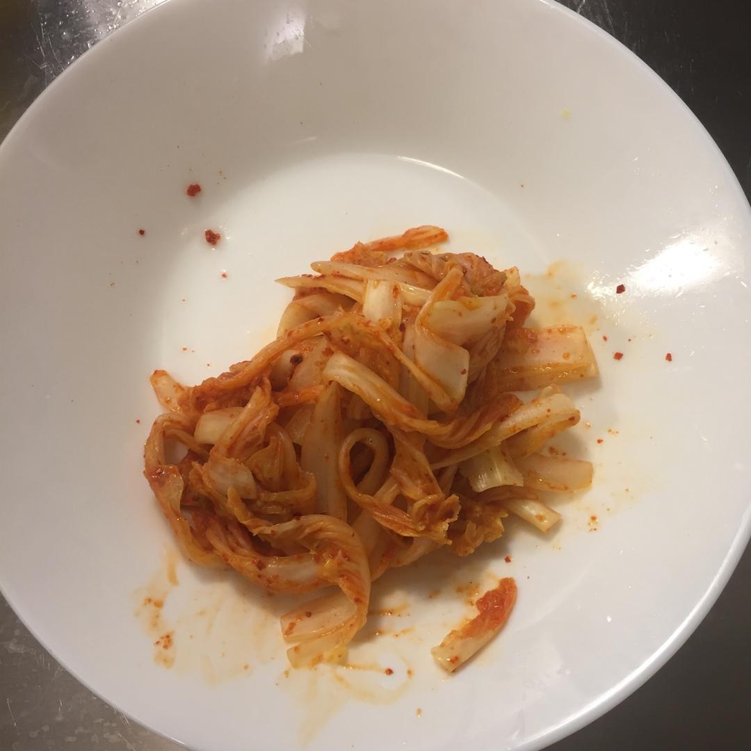懒白菜（瀾、腌。辣）