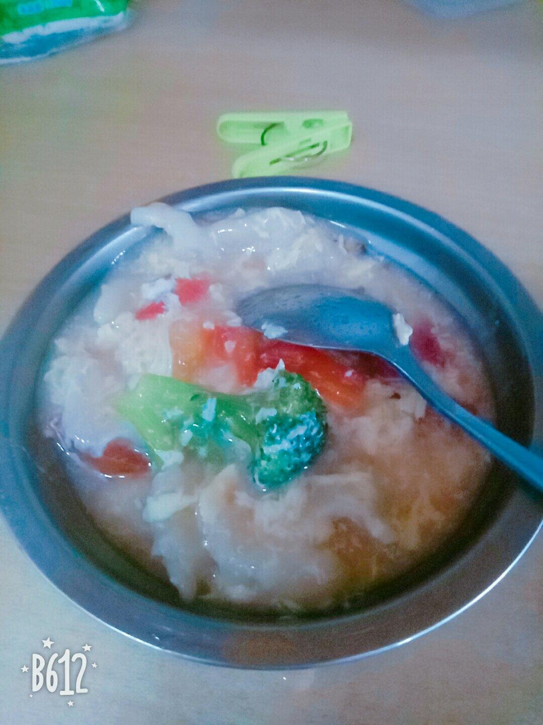 番茄鸡蛋疙瘩面