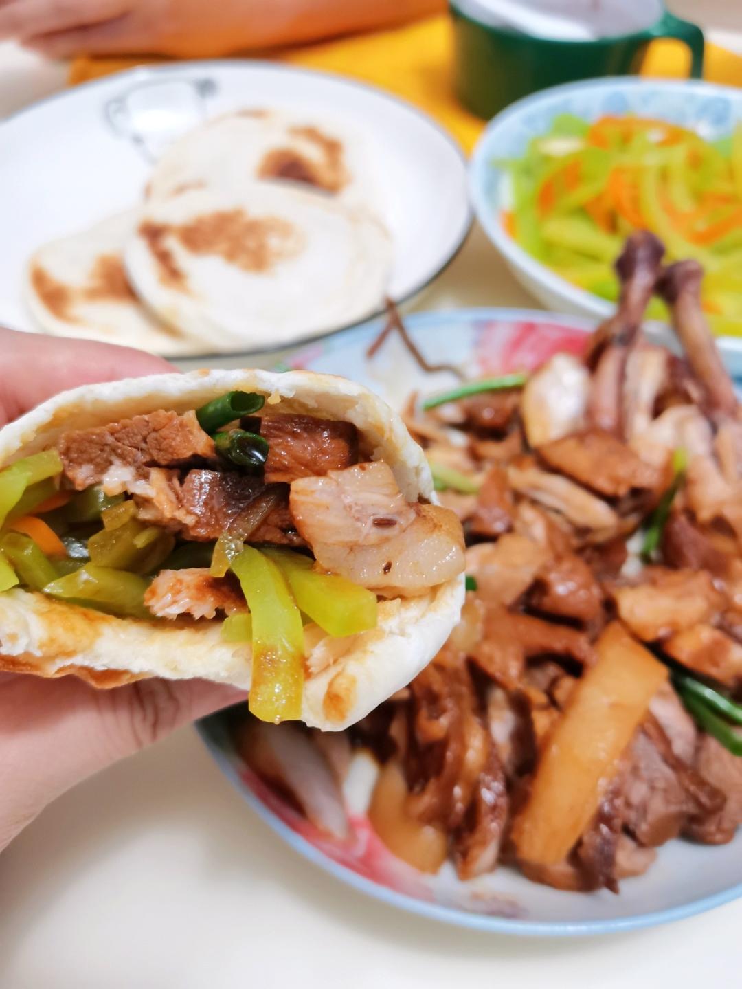 我❤️肉夹馍，的馍