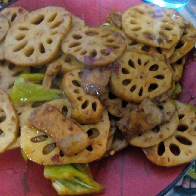 老干妈孜然莲藕