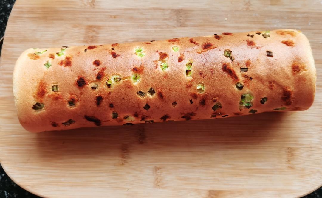 香葱肉松蛋糕卷