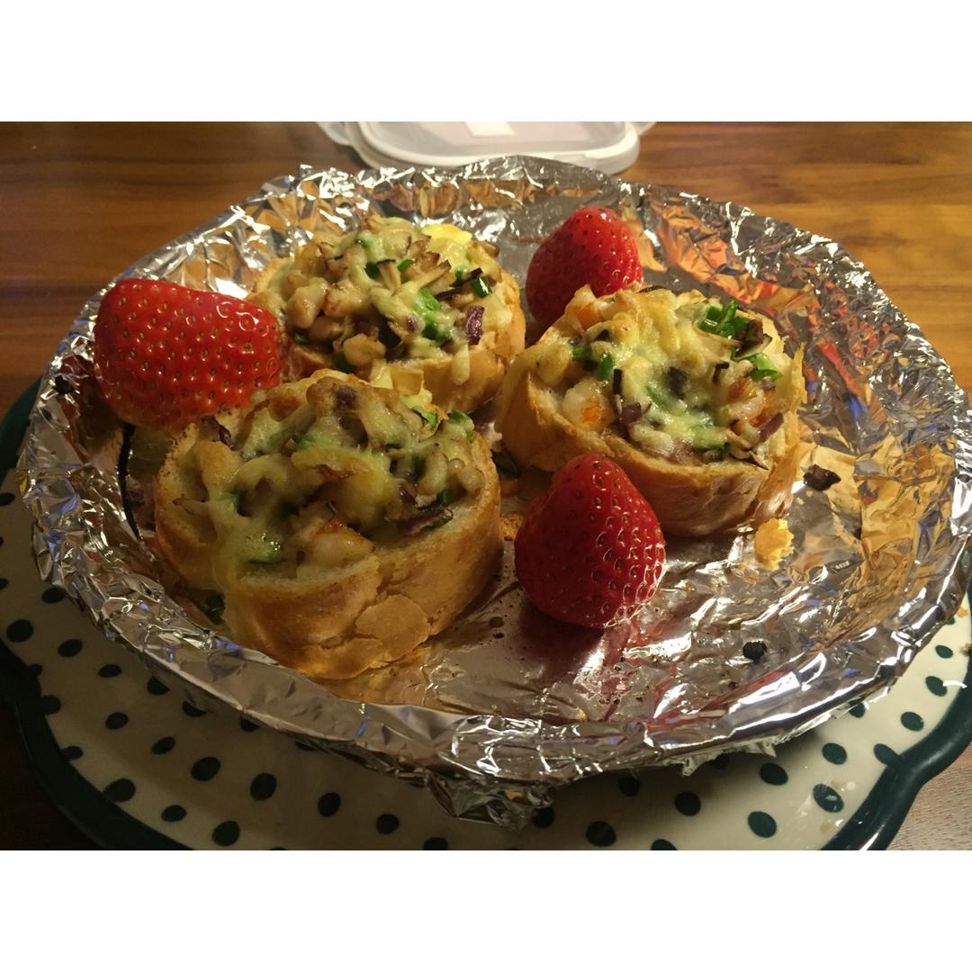 大虾披萨