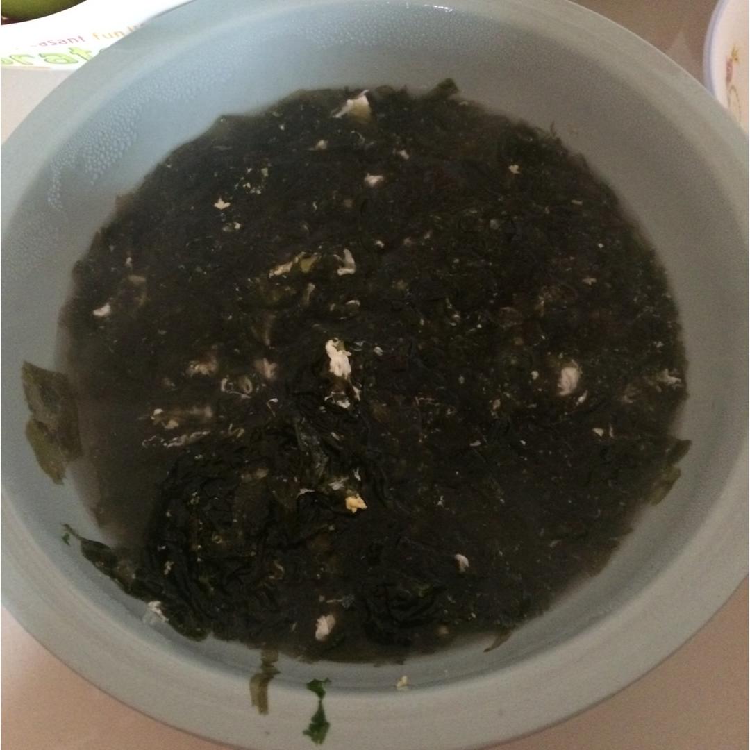 紫菜蛋花汤