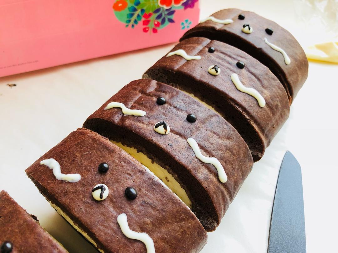 超浓郁卷不裂的巧克力蛋糕卷