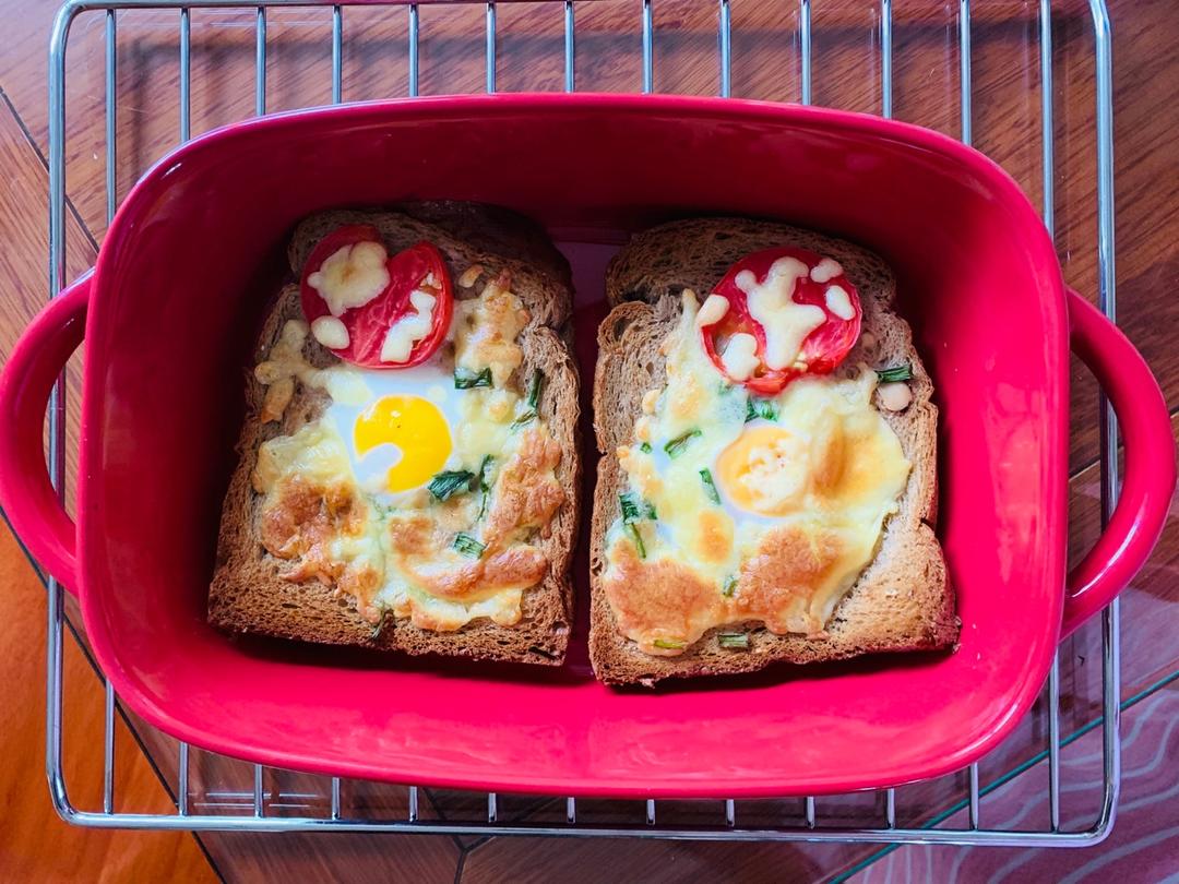 快手早餐🥣脆脆的鸡蛋烤吐司