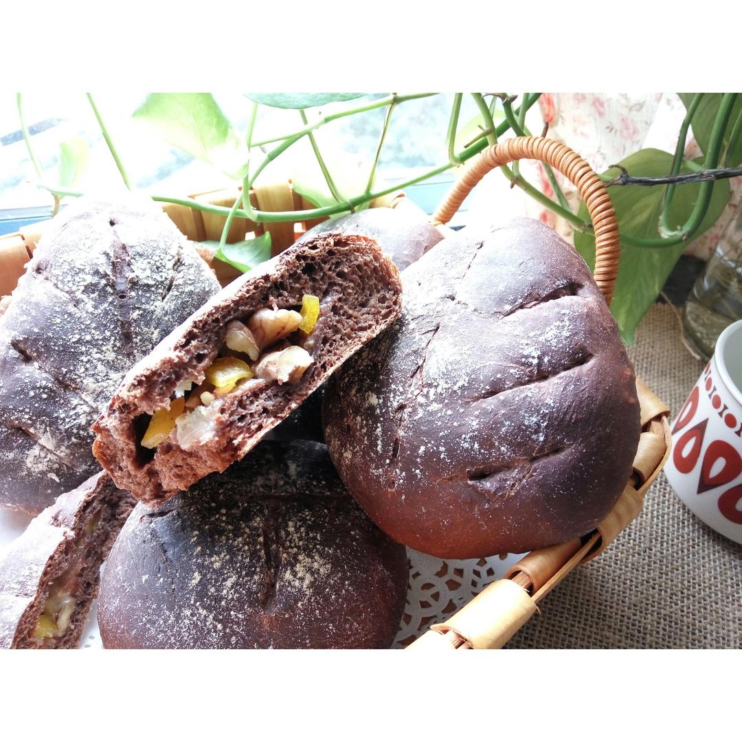 抹茶红豆软欧（植物油低脂版）
