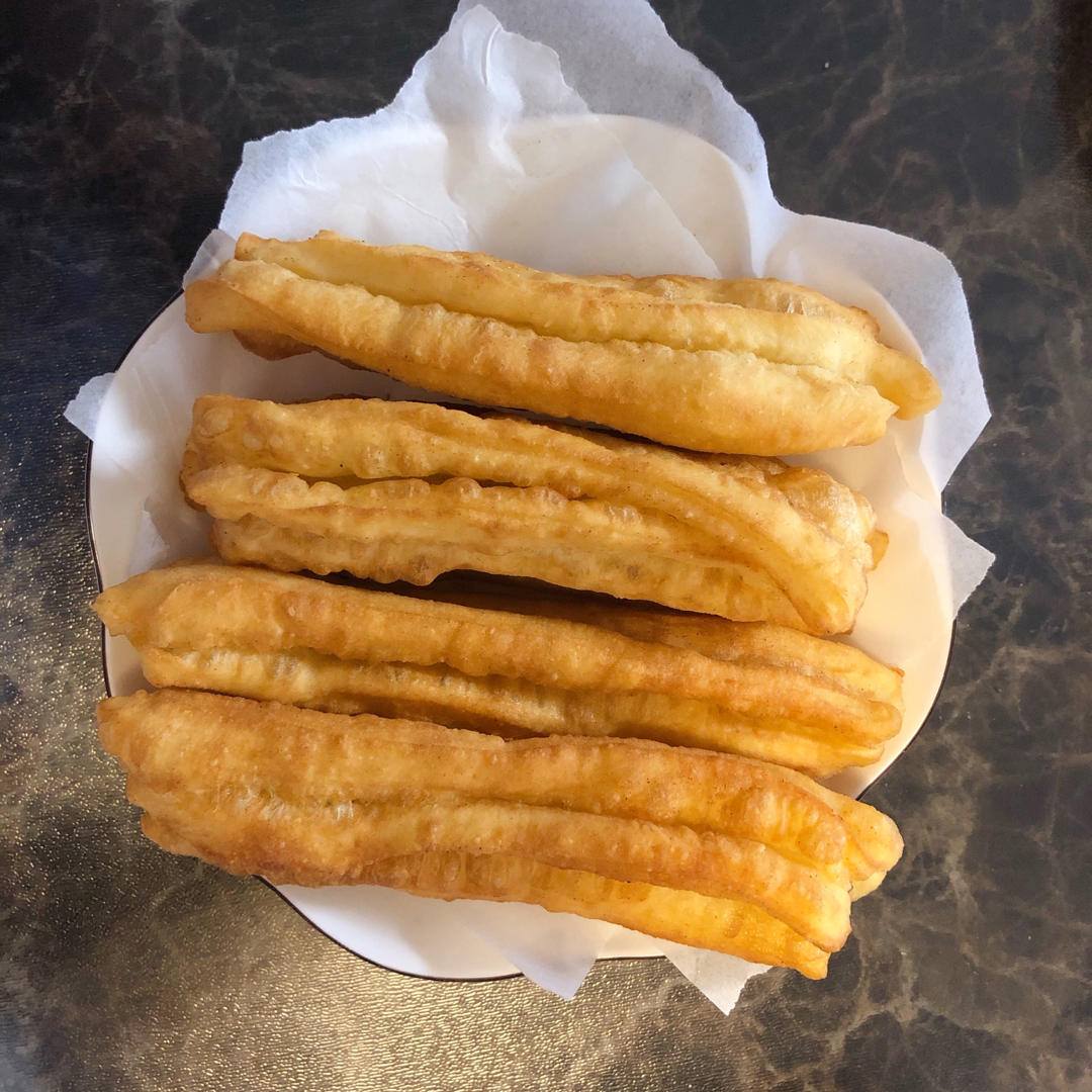 快手早餐～自制油条（酵母版，不含泡打粉、膨松剂）