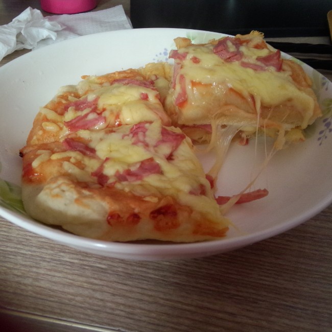 夏威夷pizza（附饼底冷冻法）