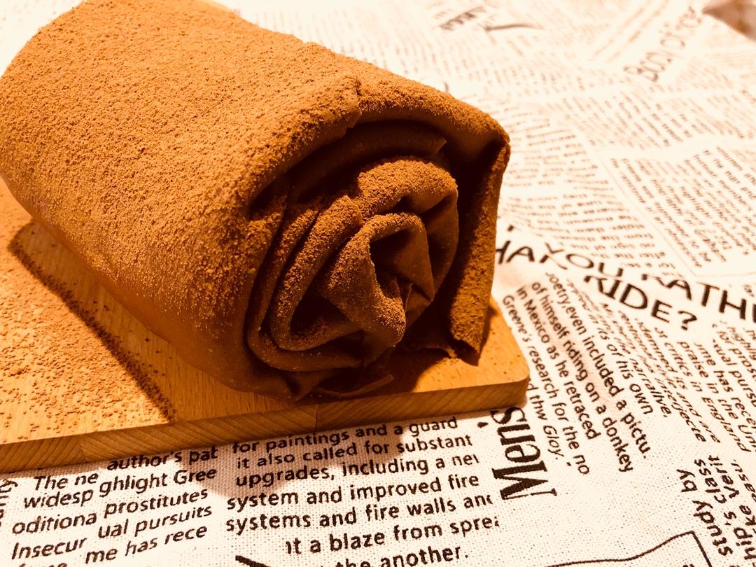 网红的毛巾卷蛋糕