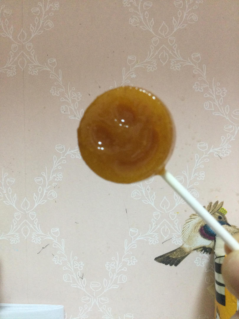 橙汁棒棒糖