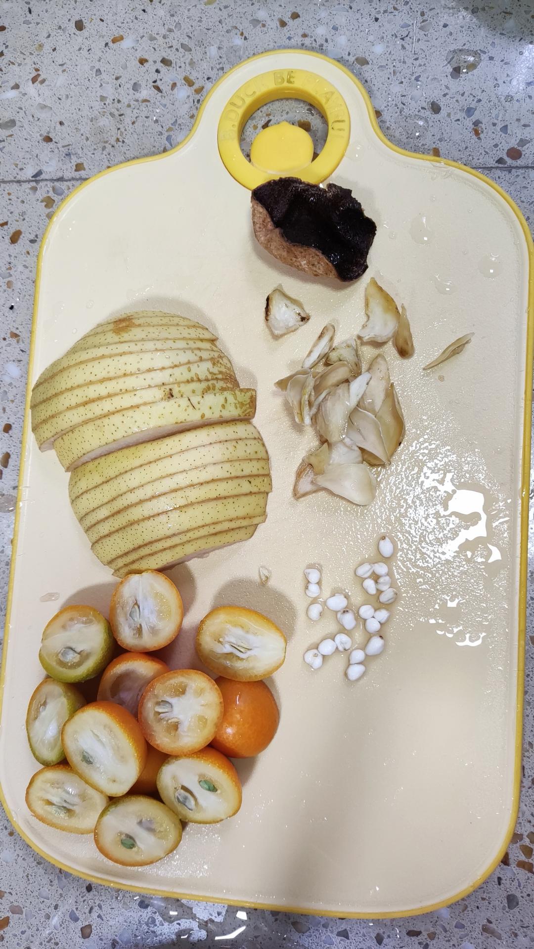 金桔雪梨川贝止咳水