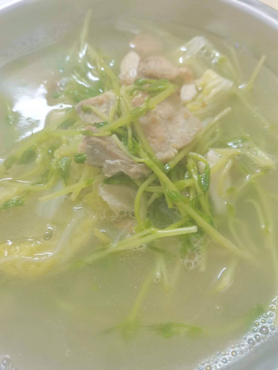 上汤豆苗