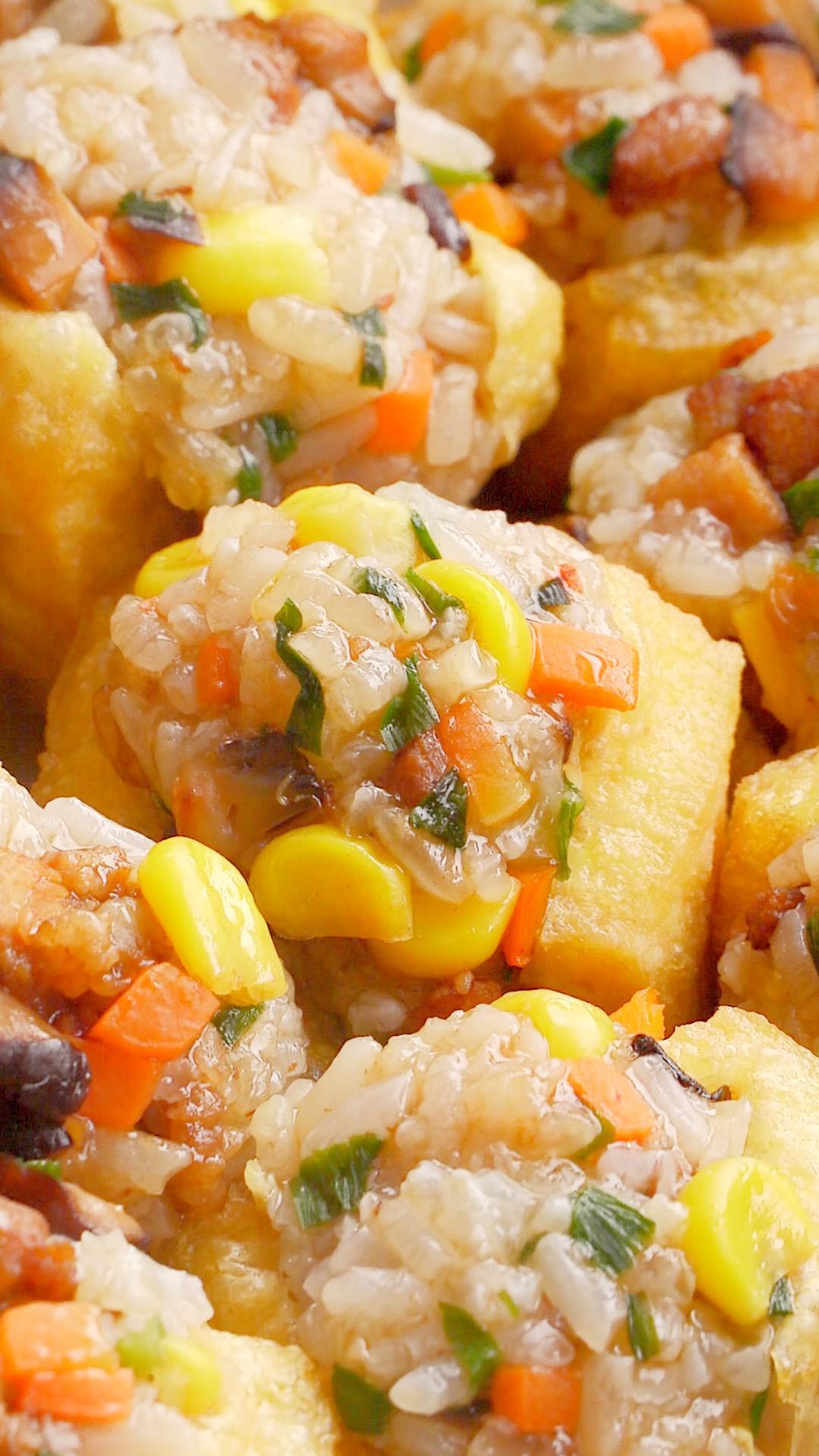 客家糯米酿豆腐