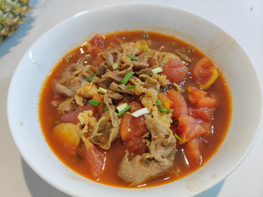 番茄肥牛汤