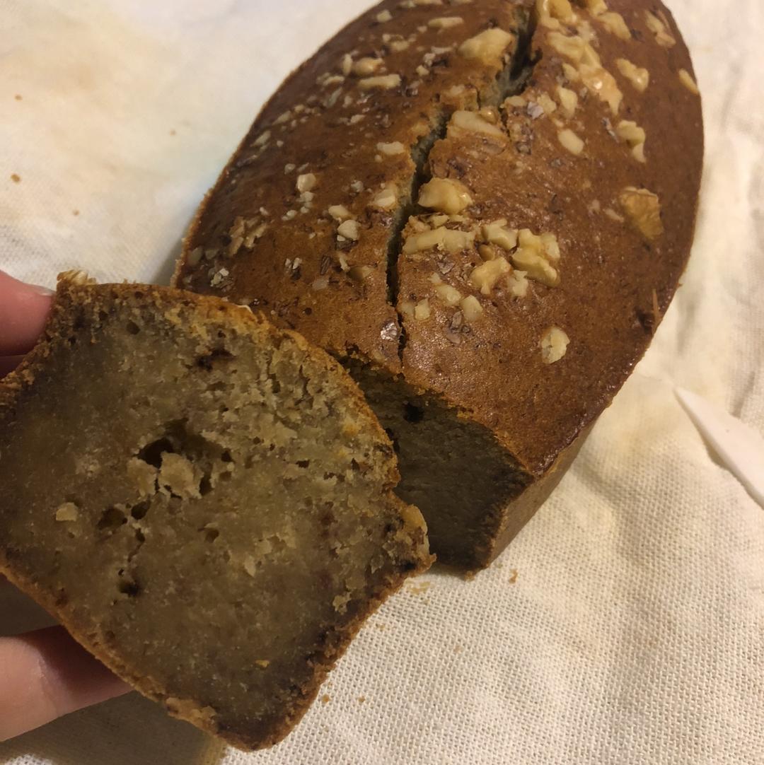 星巴克香蕉核桃蛋糕（Banana loaf）