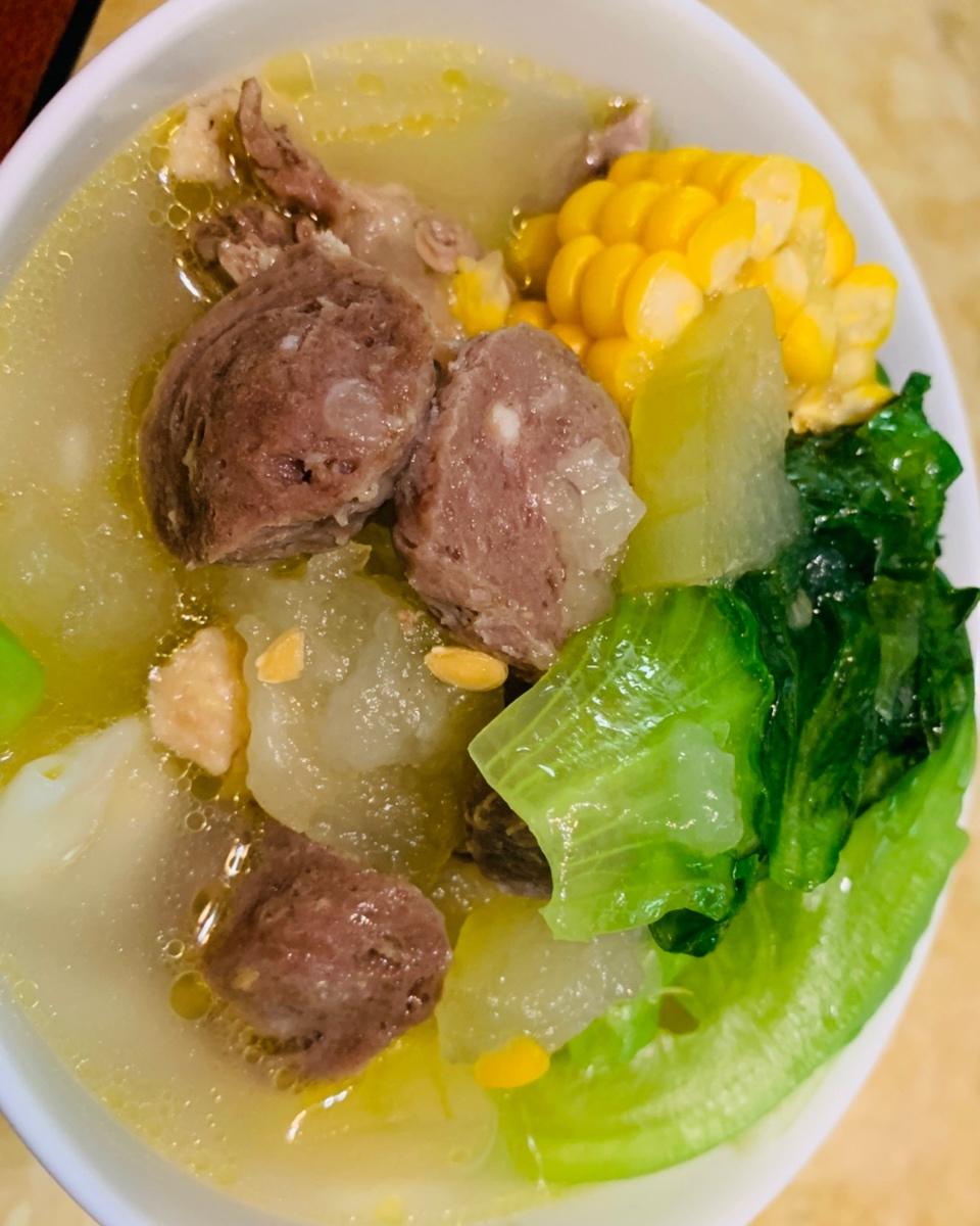 冬瓜排骨玉米汤