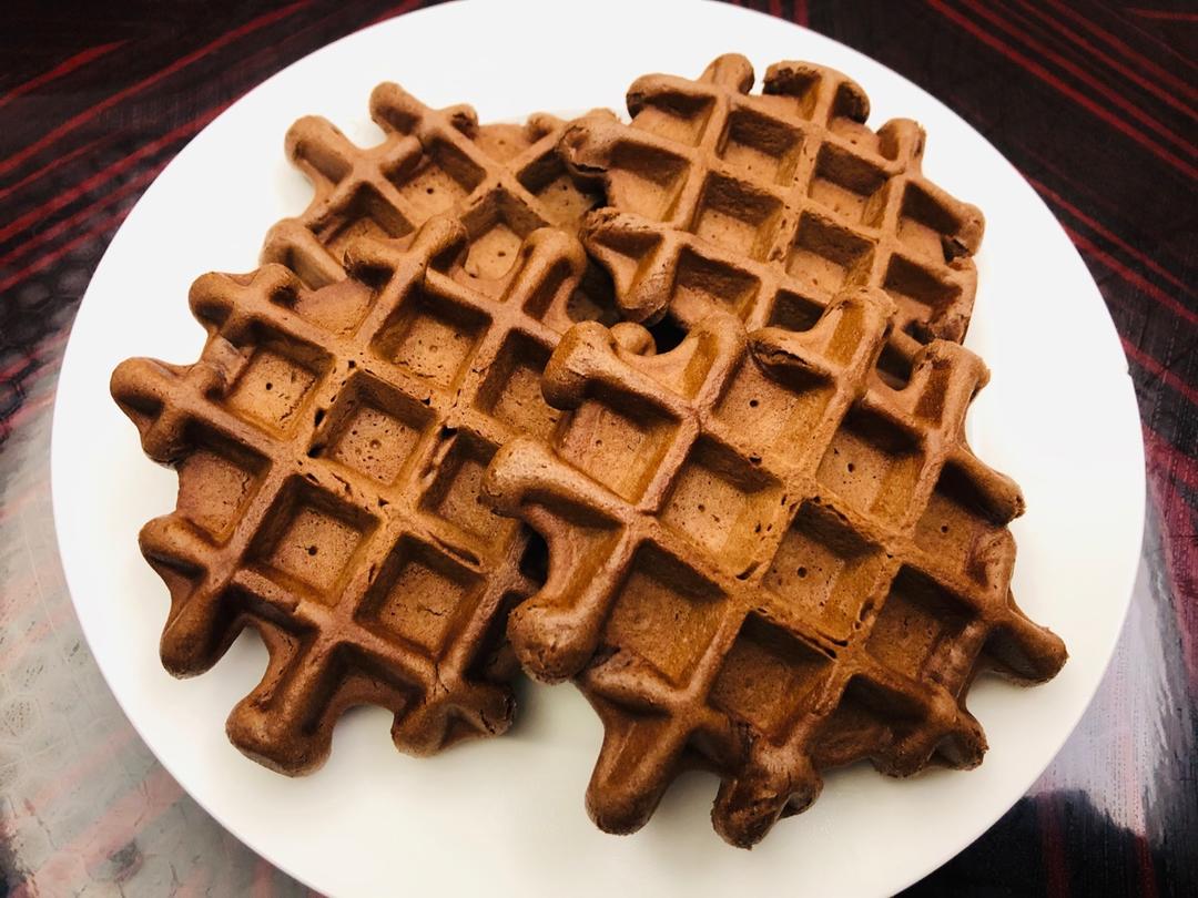 肯德基比利时巧克力华夫饼