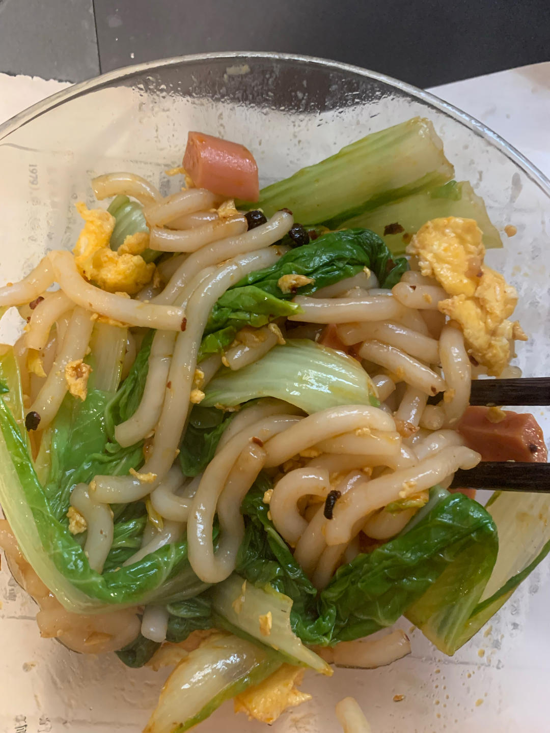 比路边摊好吃百倍的火腿炒土豆粉