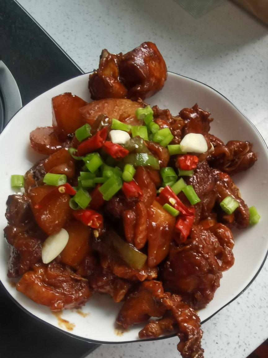 红烧鸡肉