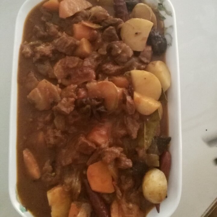 土豆炖牛肉