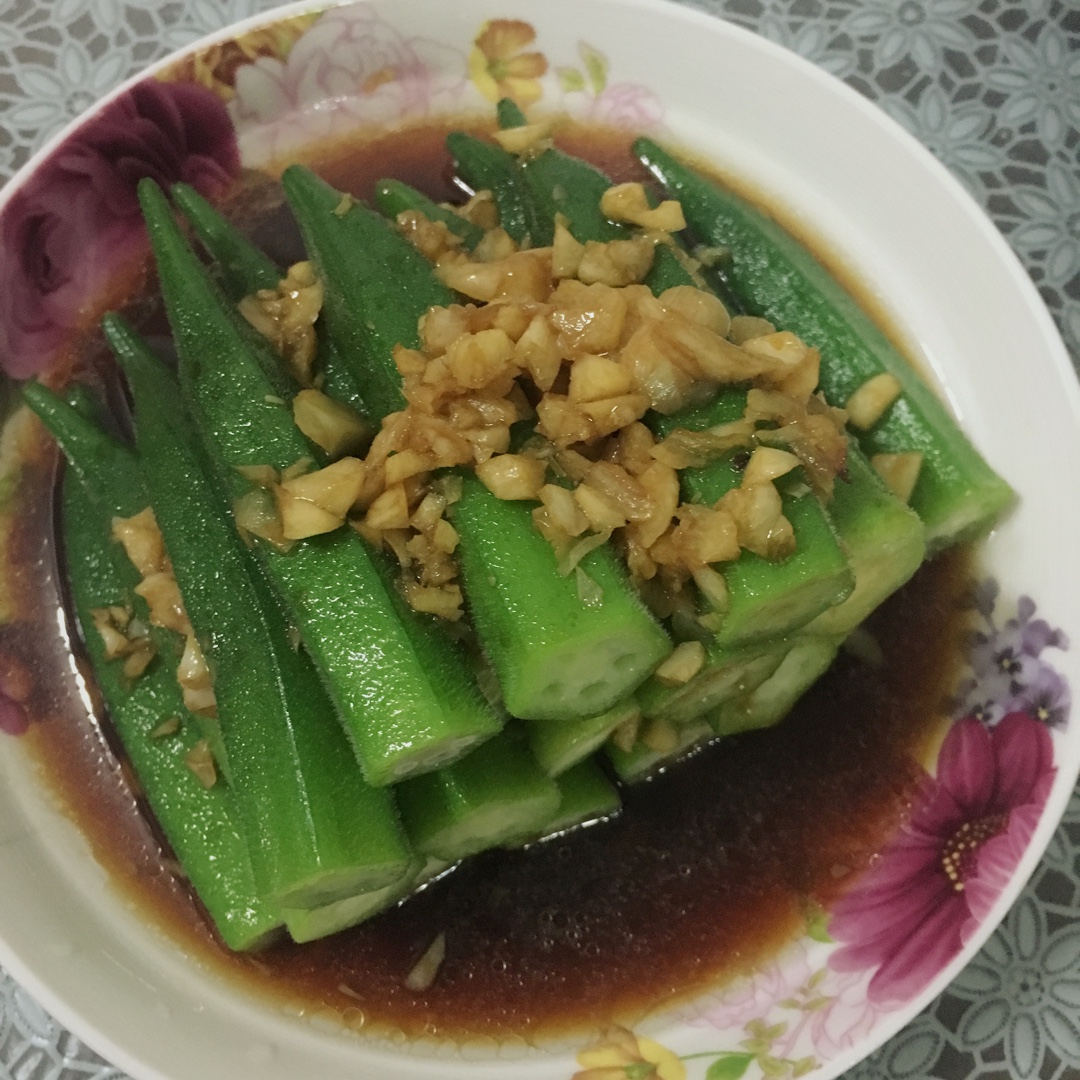 蒜蓉秋葵