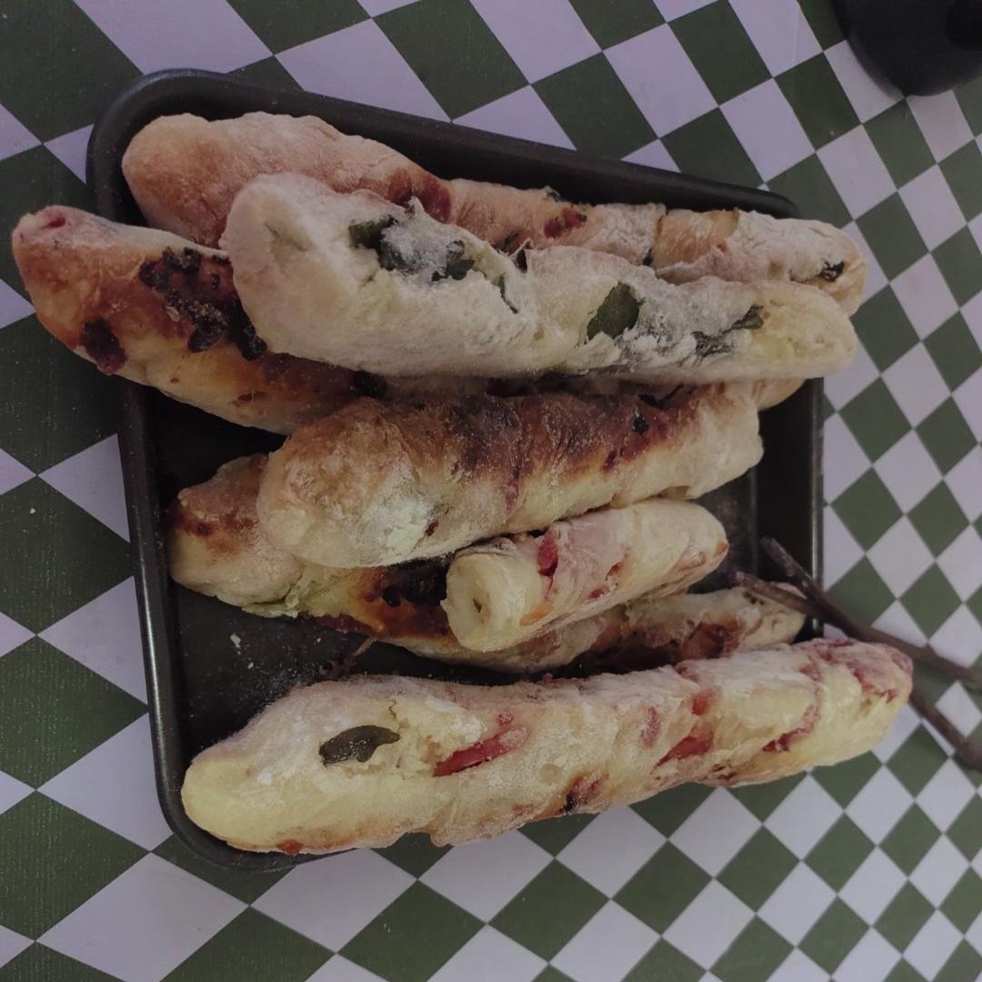 【ciabatta】家庭版恰巴塔，软乎乎的拖鞋面包