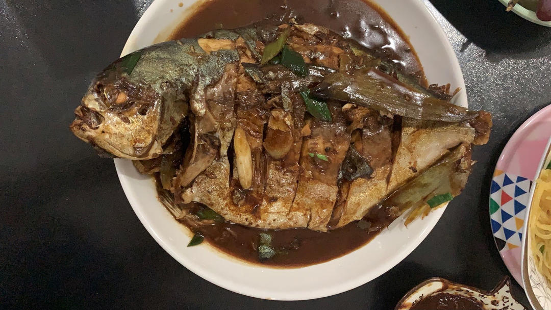 香浓版红烧鲳鱼