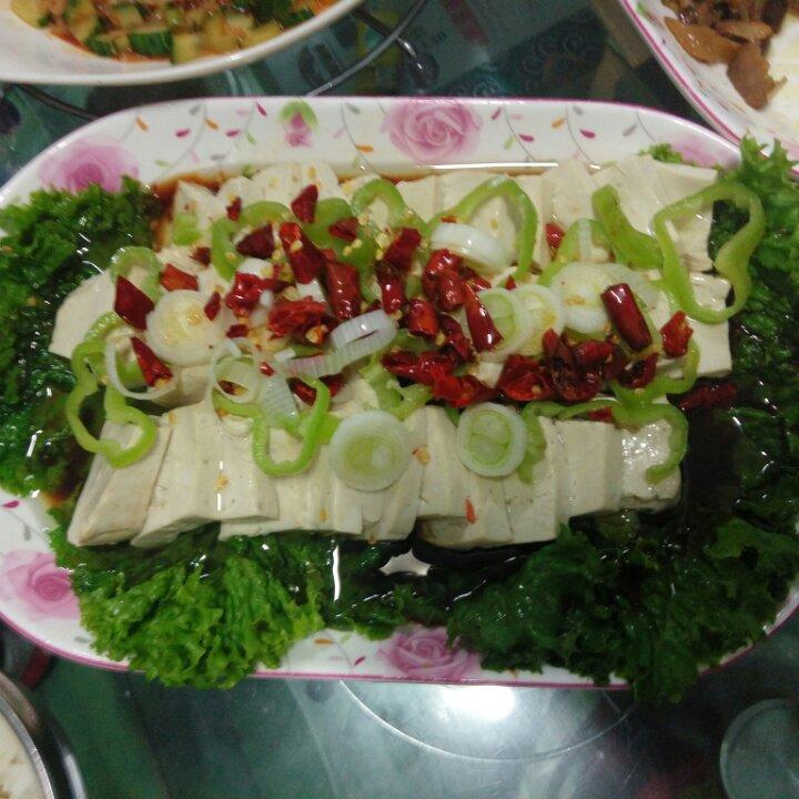 油泼豆腐