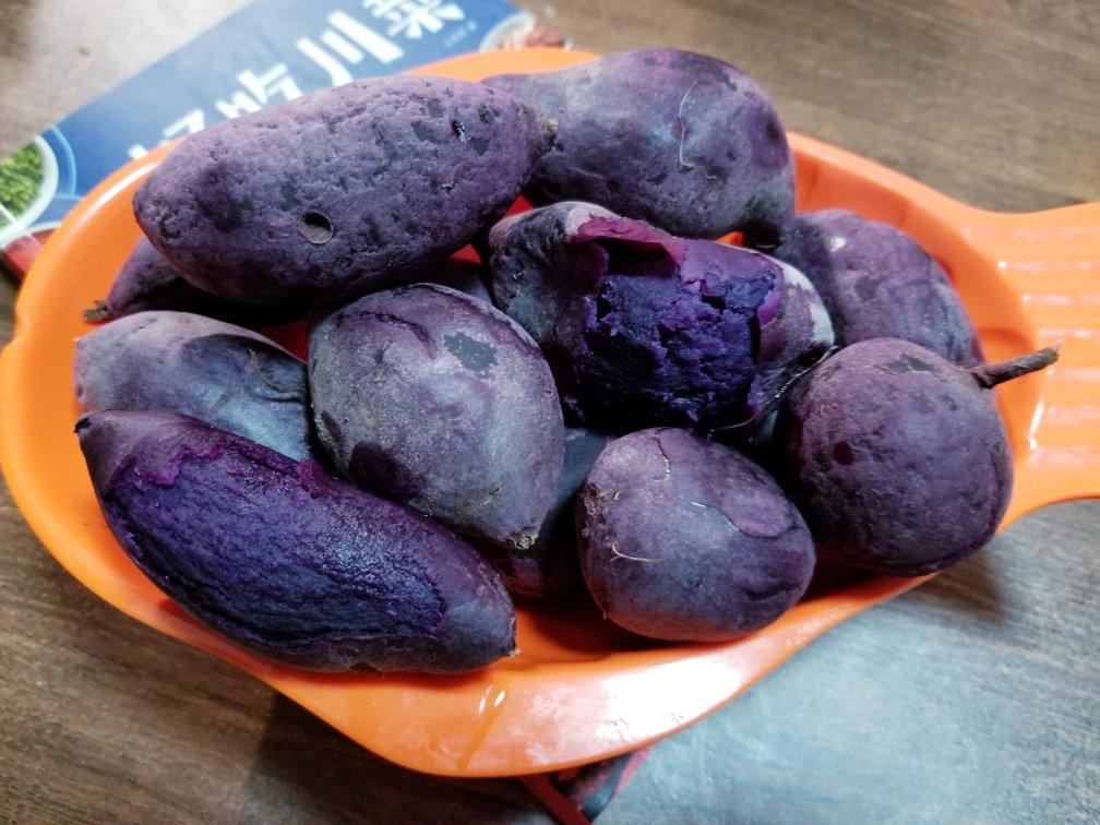 蒸紫薯