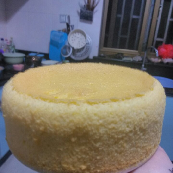 六寸戚风蛋糕