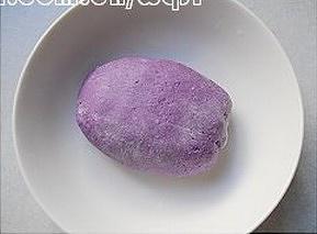 酒酿紫薯珍珠圆子的做法 步骤7