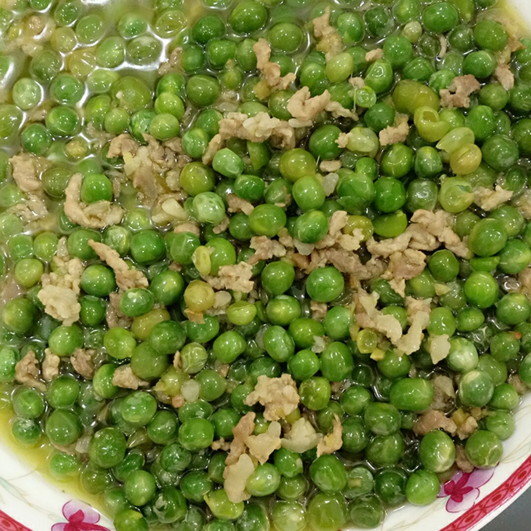 青豆炒肉