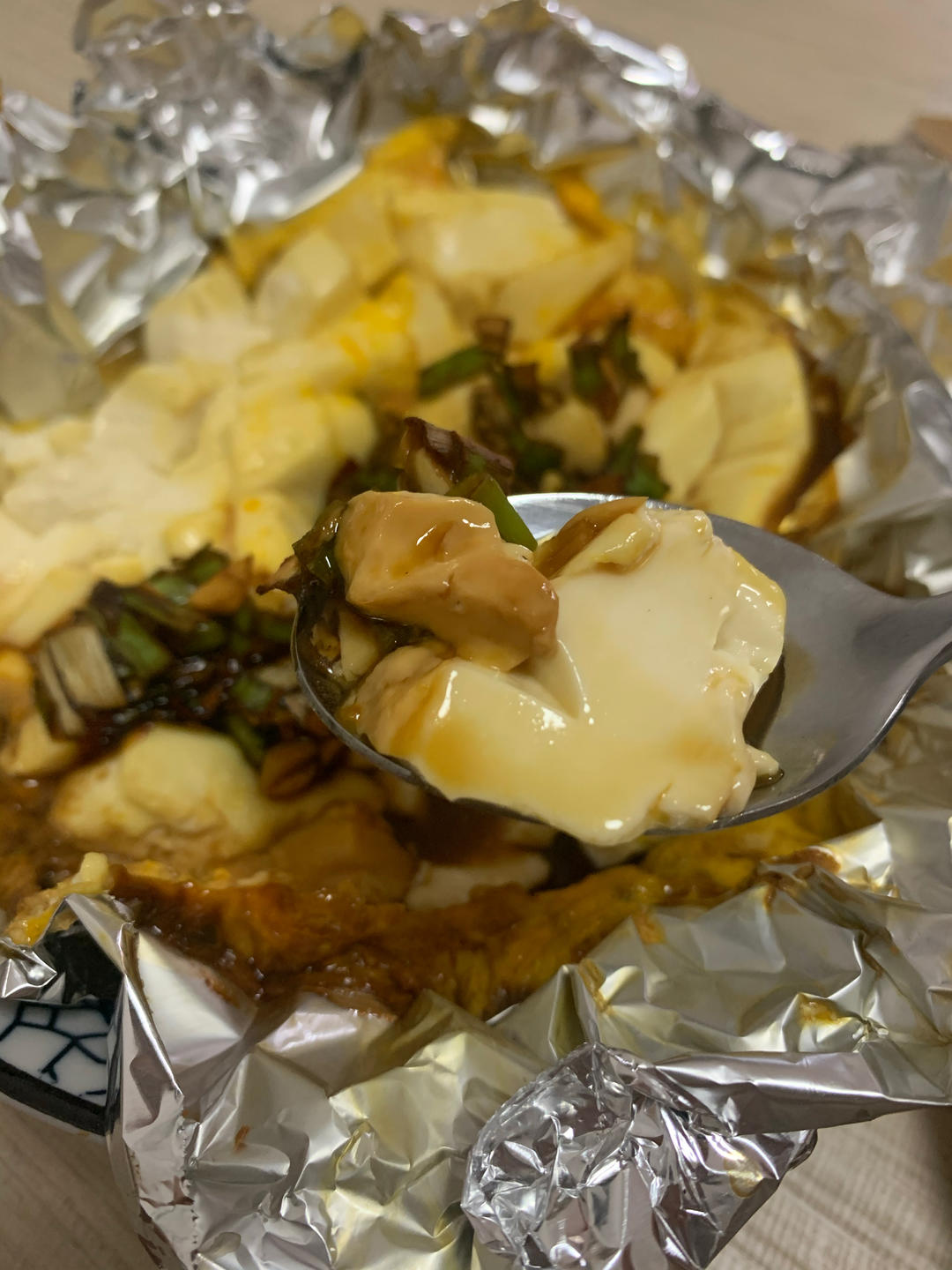 嫩烤内脂豆腐（空气炸锅版）