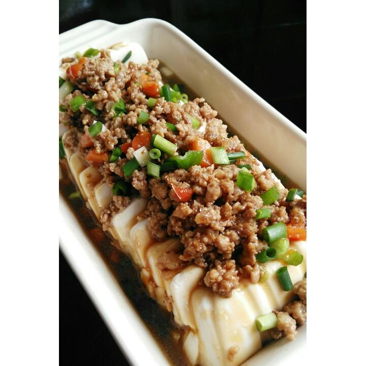 肉末蒸豆腐