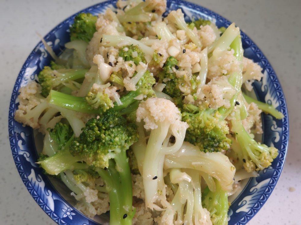 低热量减肥菜【凉拌双花】